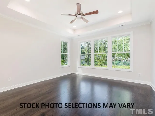 an empty room with window