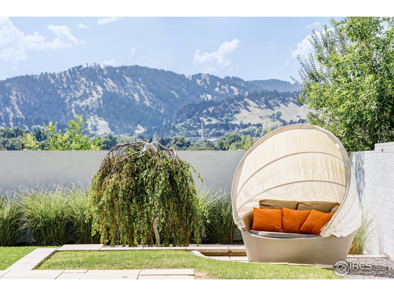 1491 High Street Boulder, CO 80304 - Photo 4 of 40 an aerial view of a house having outdoor space