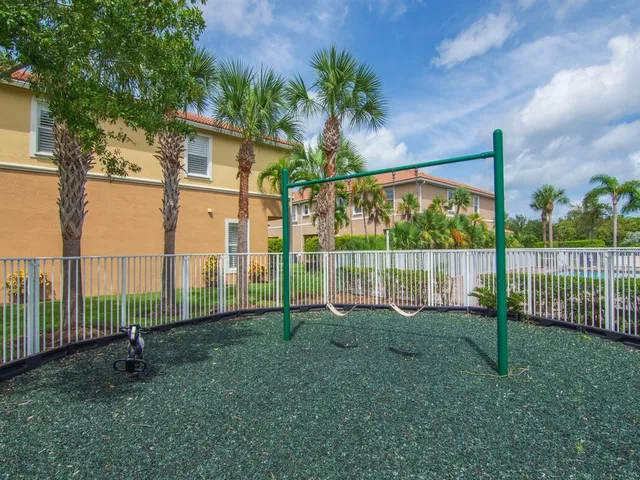 a view of a backyard with a garden