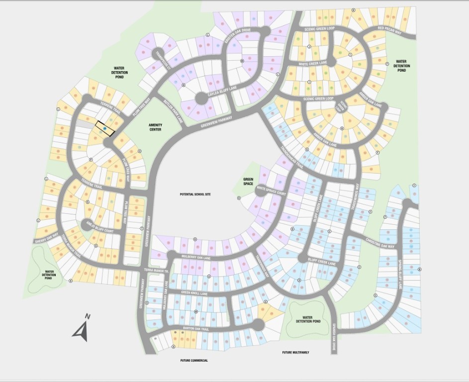 1509 Plum Tree Way Georgetown, TX 78628 - Photo 17 of 25 Site Map