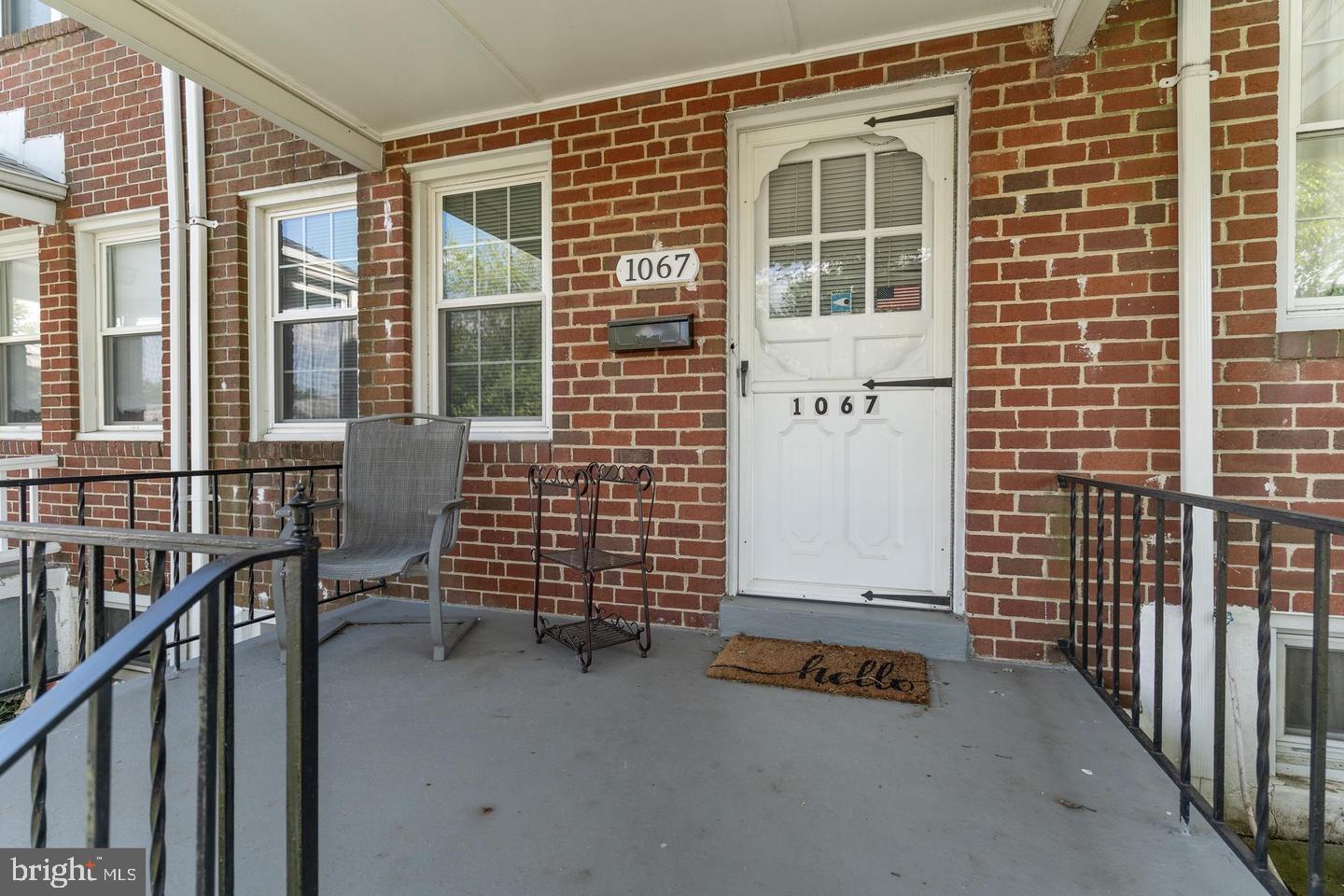 1067 Elm Road Halethorpe, MD 21227 - Photo 4 of 32 a view of front door of house