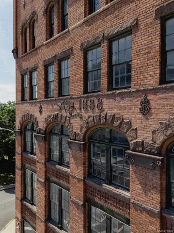 a close view of a brick house with a sink