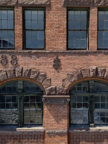 a view of a city with tall buildings