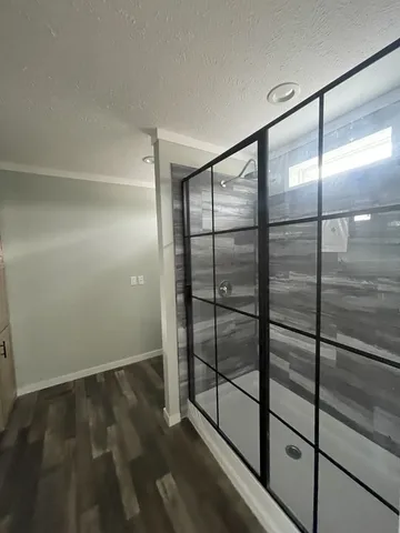 a empty room with white walls