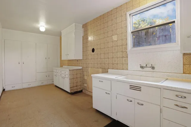 a view of water heater room