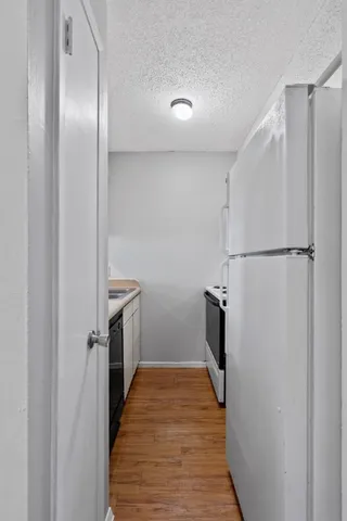 a view of a walk in closet