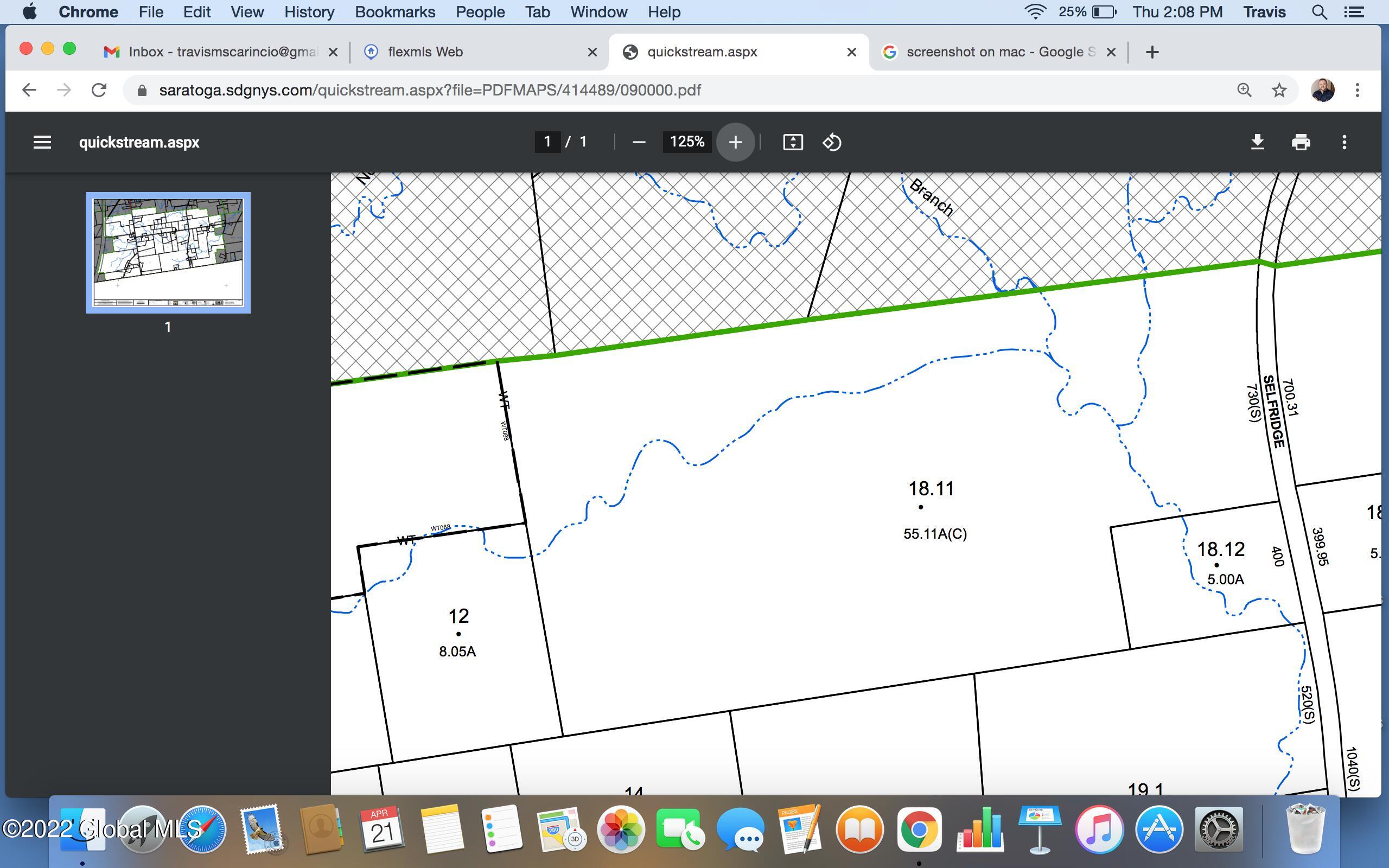 285 Selfridge Road Moreau, NY 12831 - Photo 14 of 25 Tax Map