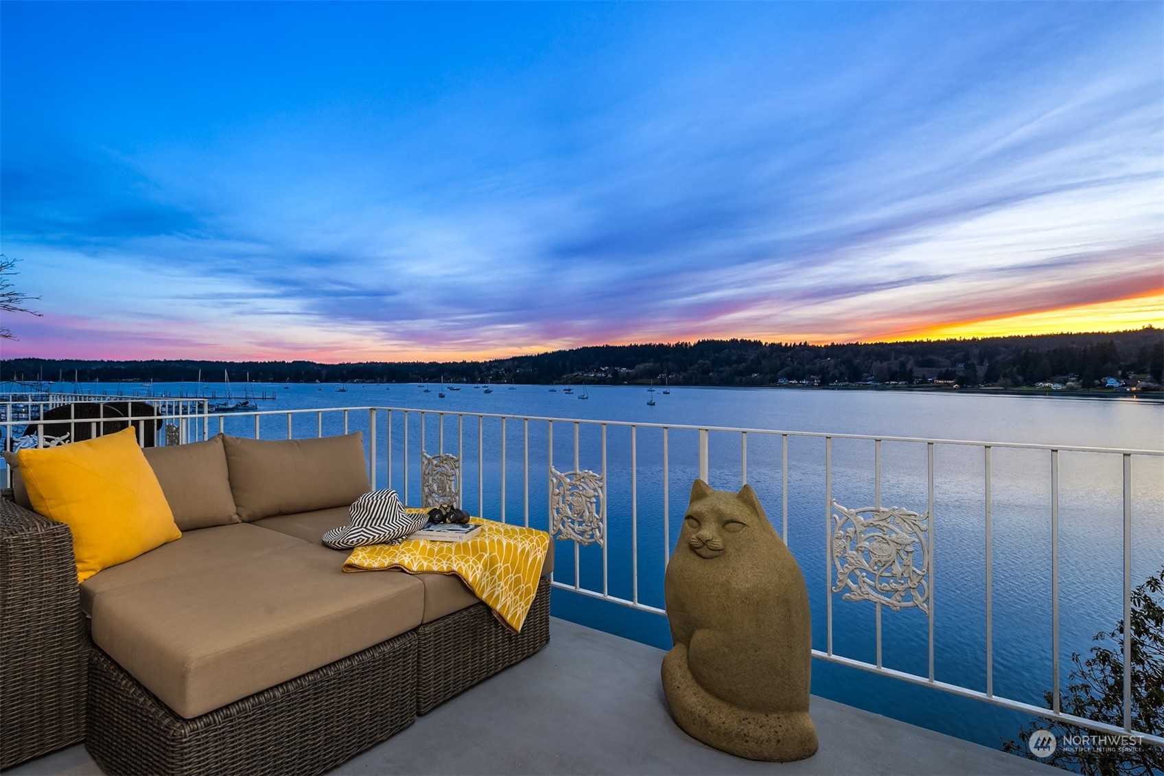 19083 Front Street Northeast, Unit 4 Poulsbo, WA 98370 - Photo 3 of 40 a roof deck with couch