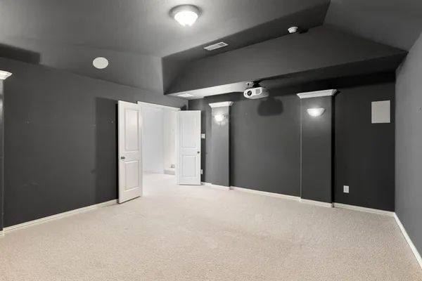 a view of a livingroom with a staircase