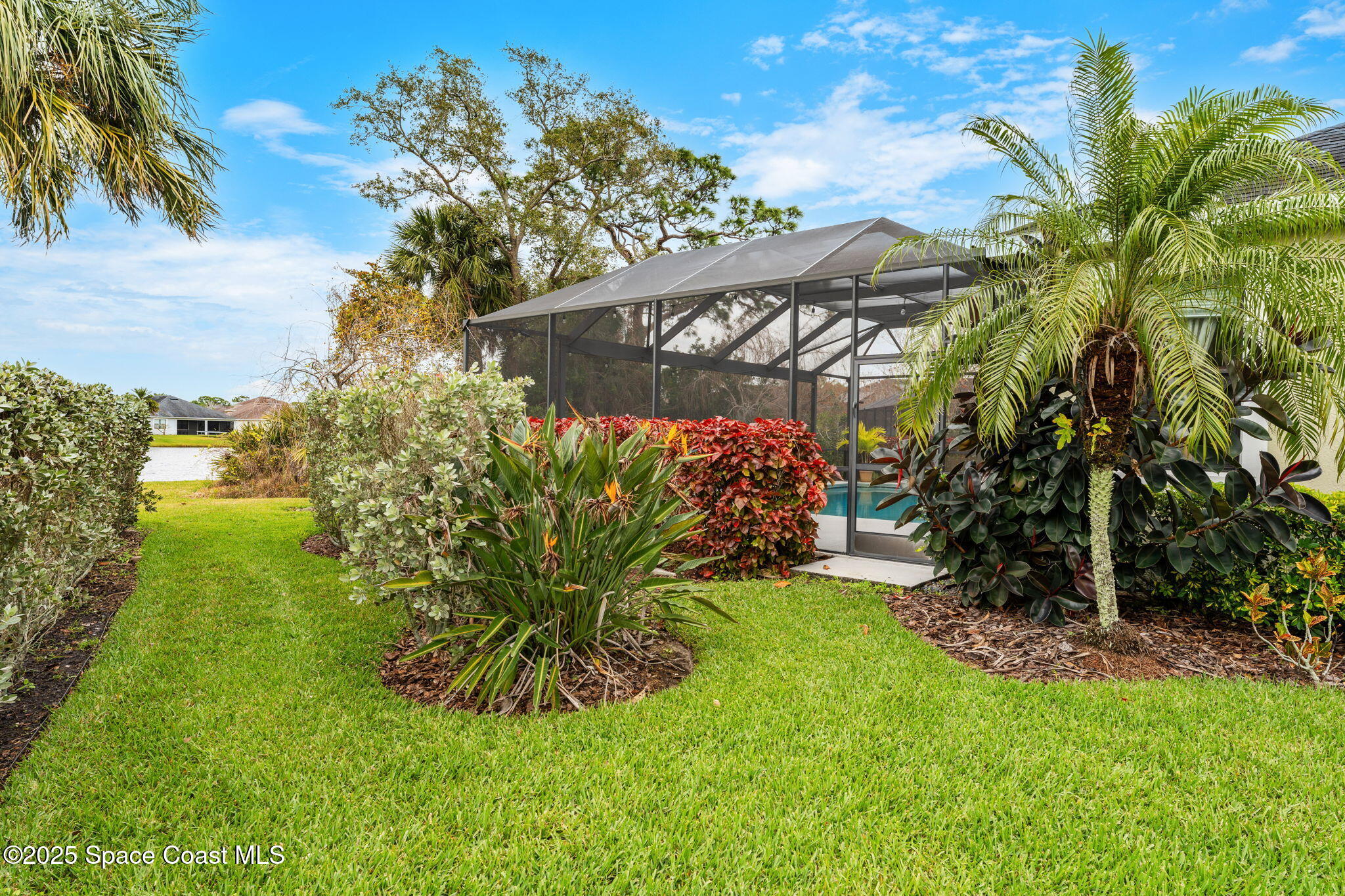 8545 Stalwart Circle Melbourne, FL 32940 - Photo 34 of 51 a view of a garden