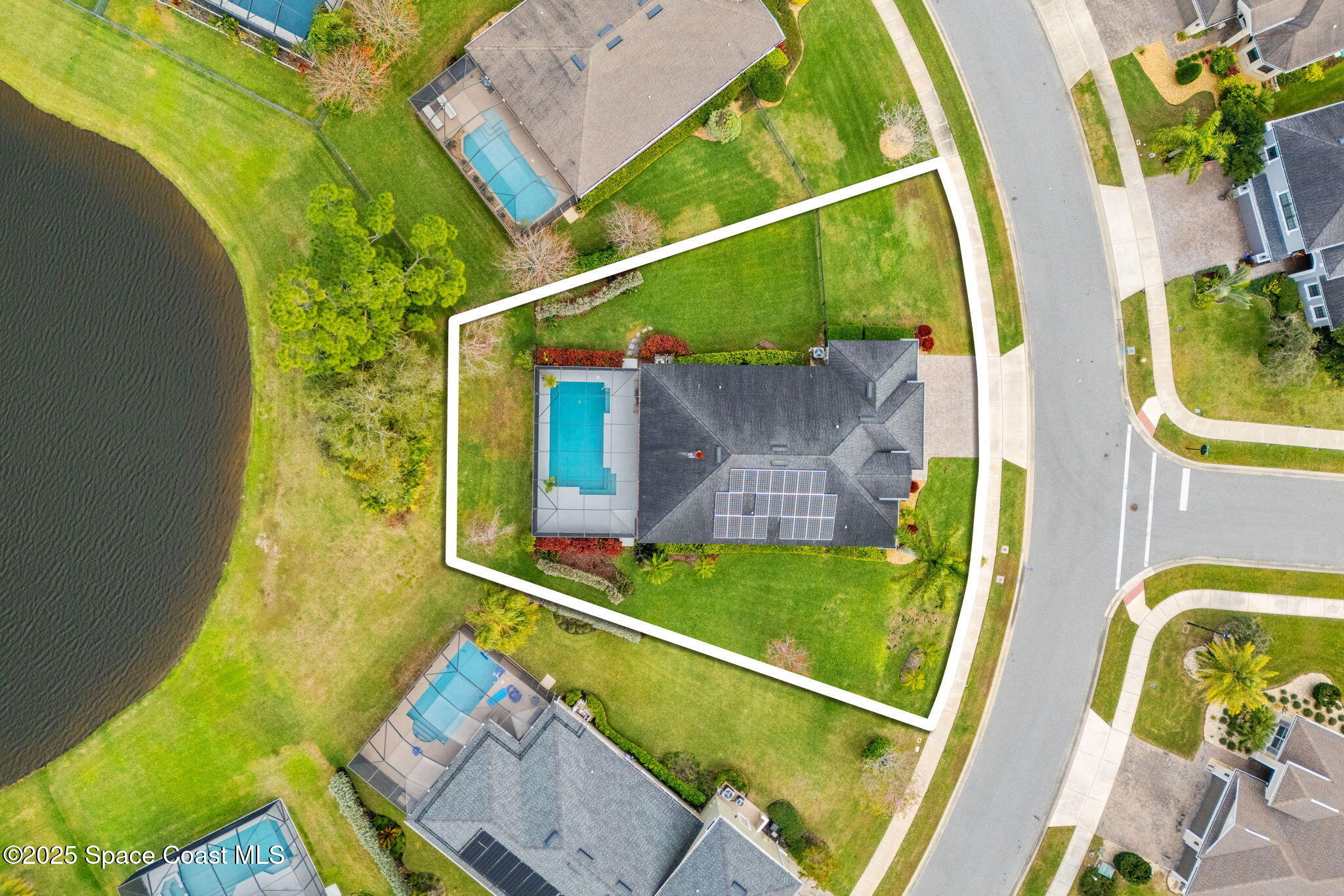 8545 Stalwart Circle Melbourne, FL 32940 - Photo 38 of 51 a view of outdoor space and balcony