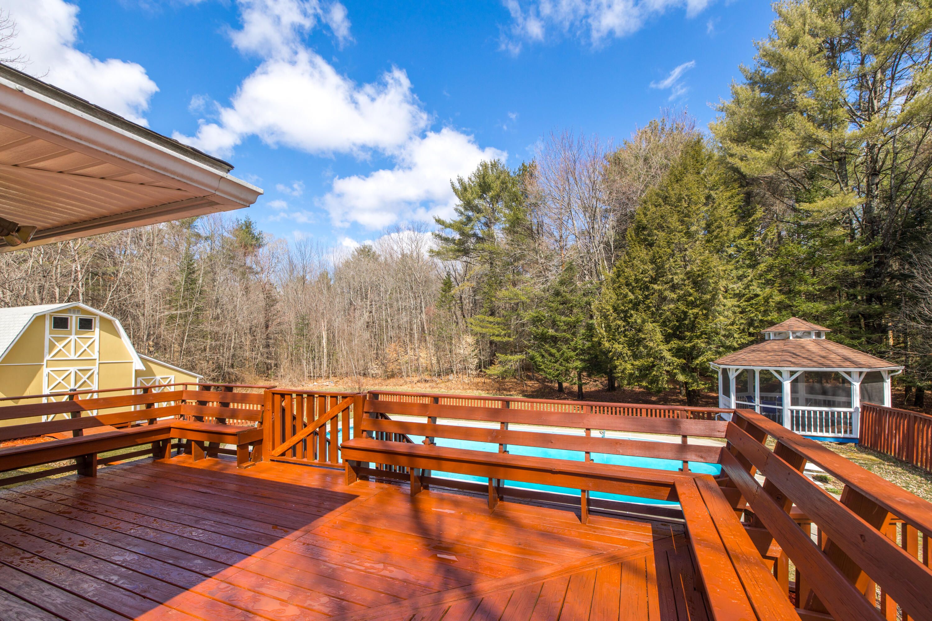 428 Marston Hill Road Minot, ME 04258 - Photo 7 of 54 Large deck