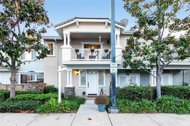 a front view of a house with porch