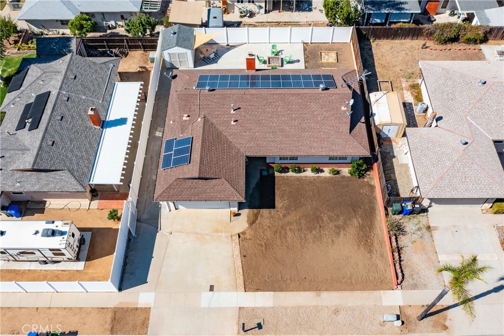 12780 Blossom Avenue Yucaipa, CA 92399 - Photo 25 of 31 an aerial view of residential houses with outdoor space