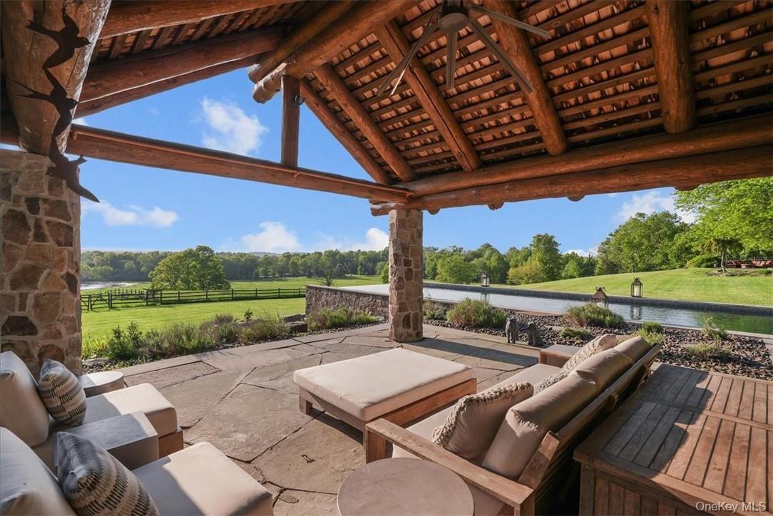101 Mountain Lodge Road Washingtonville, NY 10992 - Photo 19 of 26 Relaxing seating pool side with exceptional views
