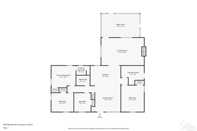 $349,900 | 8494 Olympia Road, Pensacola, FL 32514