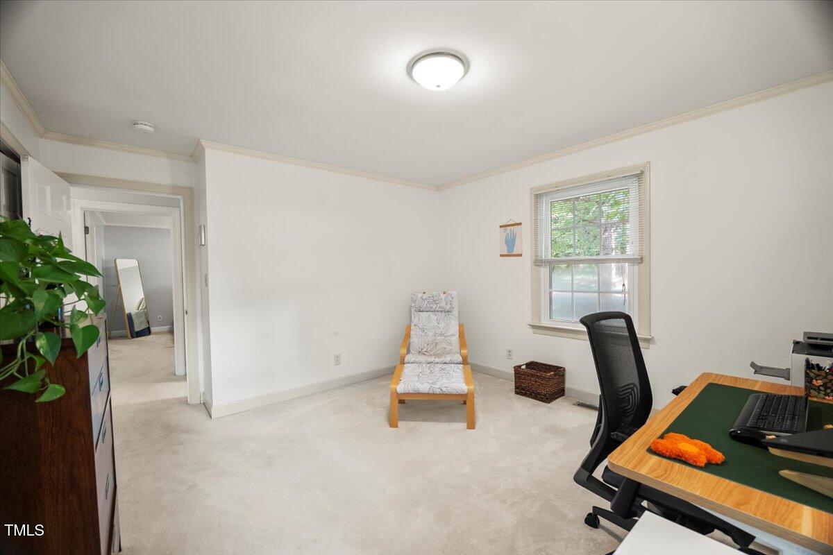 6117 Dodsworth Drive Raleigh, NC 27612 - Photo 26 of 54 a room with furniture and a potted plant