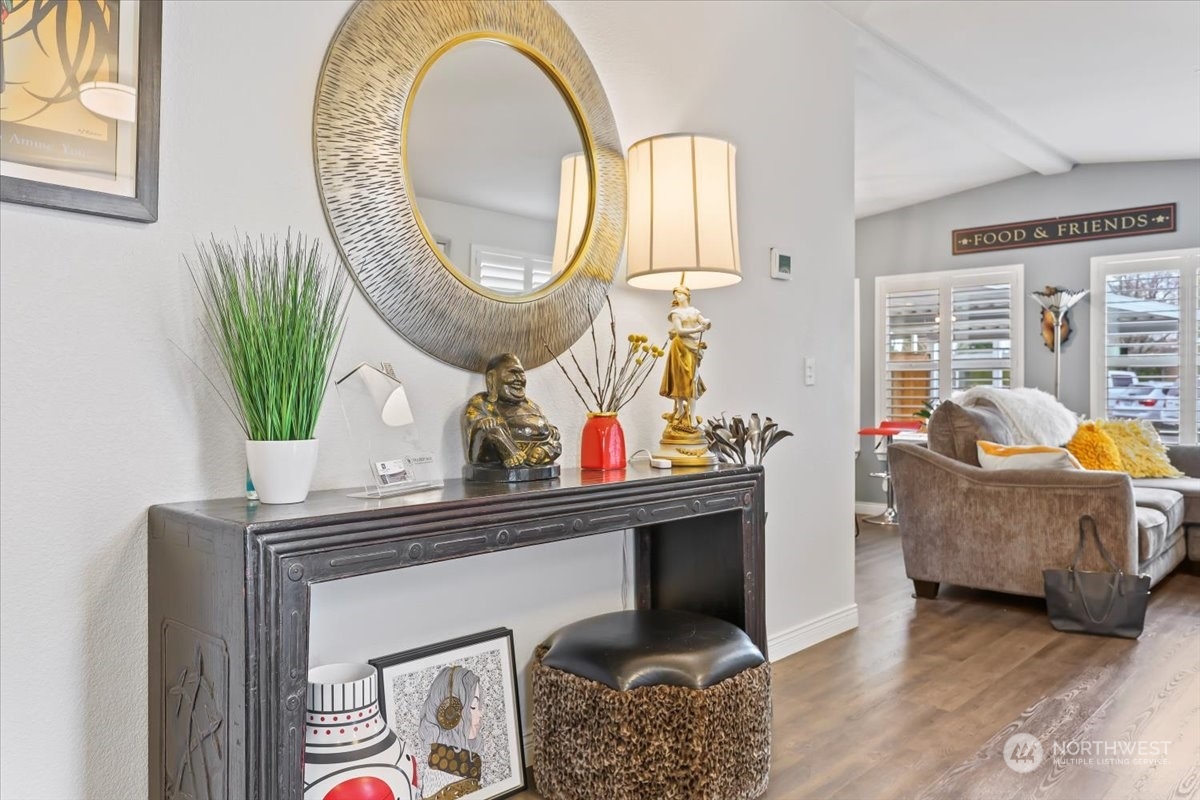 23825 15th Avenue Southeast, Unit 6 Bothell, WA 98021 - Photo 8 of 30 a living room with furniture and a wooden floor