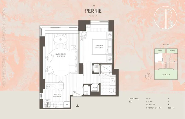 $970,000 | 234 East 46th Street, Unit 302 | Midtown East