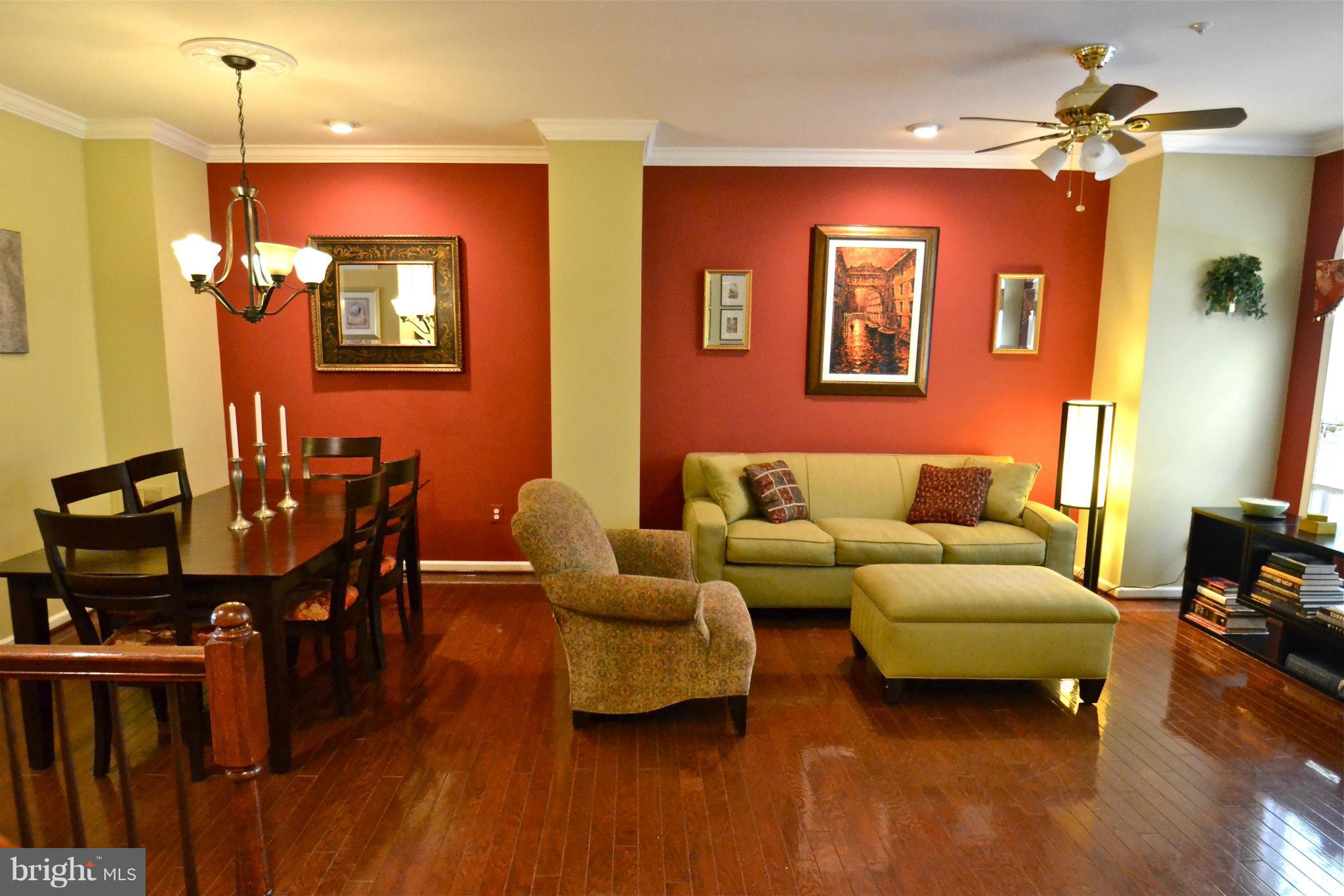 10204 Rutland Round Road, Unit 75 Columbia, MD 21044 - Photo 7 of 30 Living Room and Dining Room