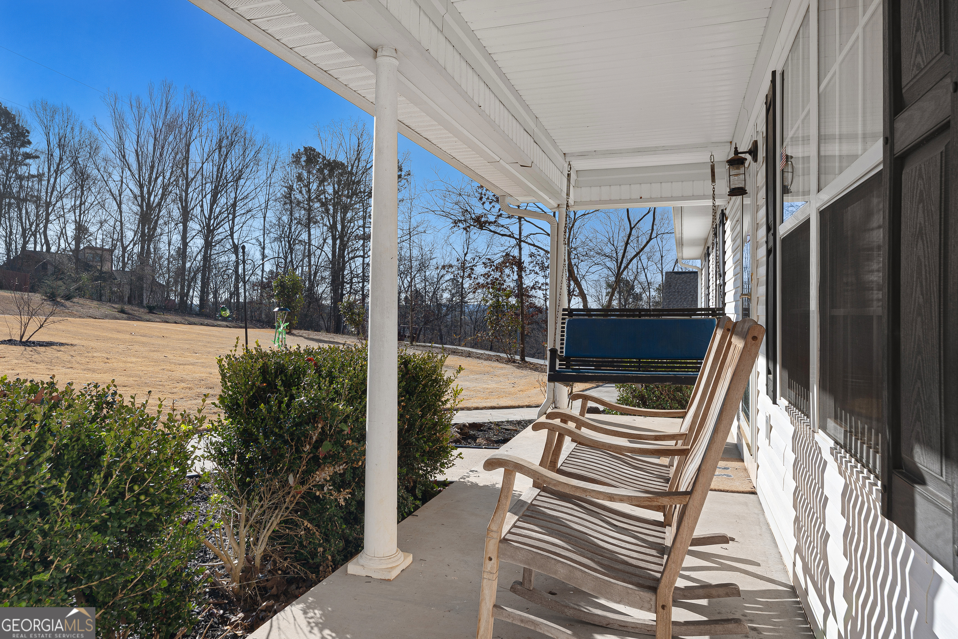281 Cherokee Drive Fair Play, SC 29643 - Photo 7 of 29 a view of a balcony with a floor to ceiling window and tree