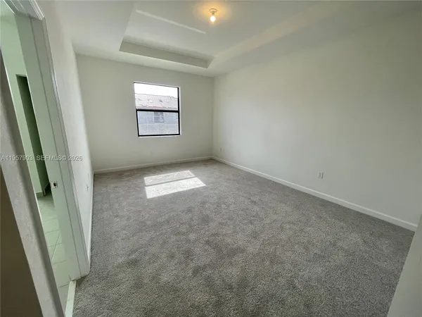 an empty room with an empty space