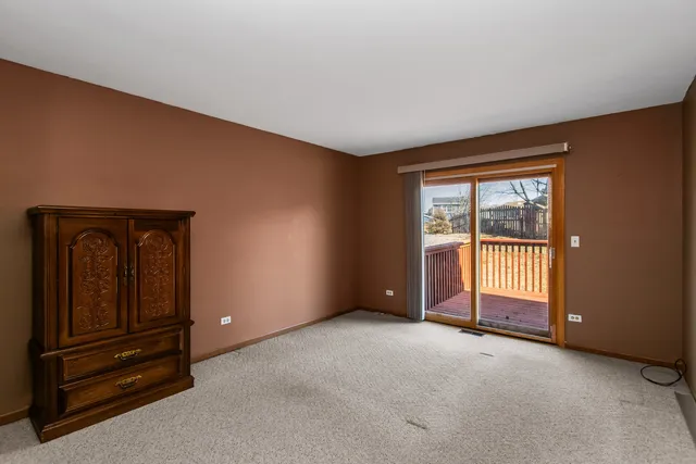 an empty room with window