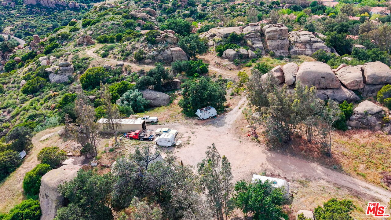 22001 Santa Susana Pass Road Chatsworth, CA 91311 - Photo 10 of 13 an aerial view of multiple house with outdoor space