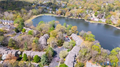 a view of an ocean with a mountain