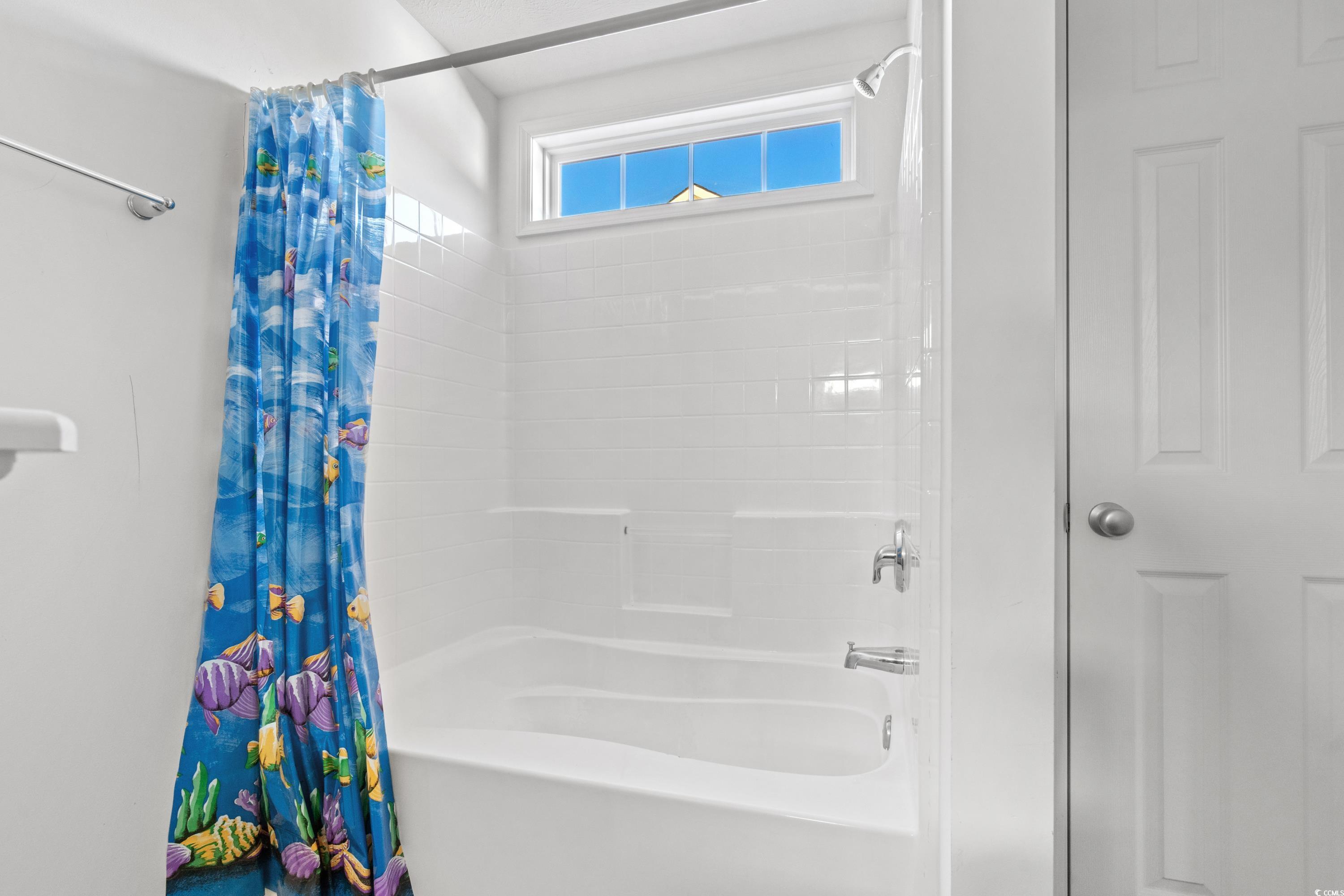 605 West Perry Road Myrtle Beach, SC 29579 - Photo 26 of 36 Bathroom featuring shower / bathtub combination wi