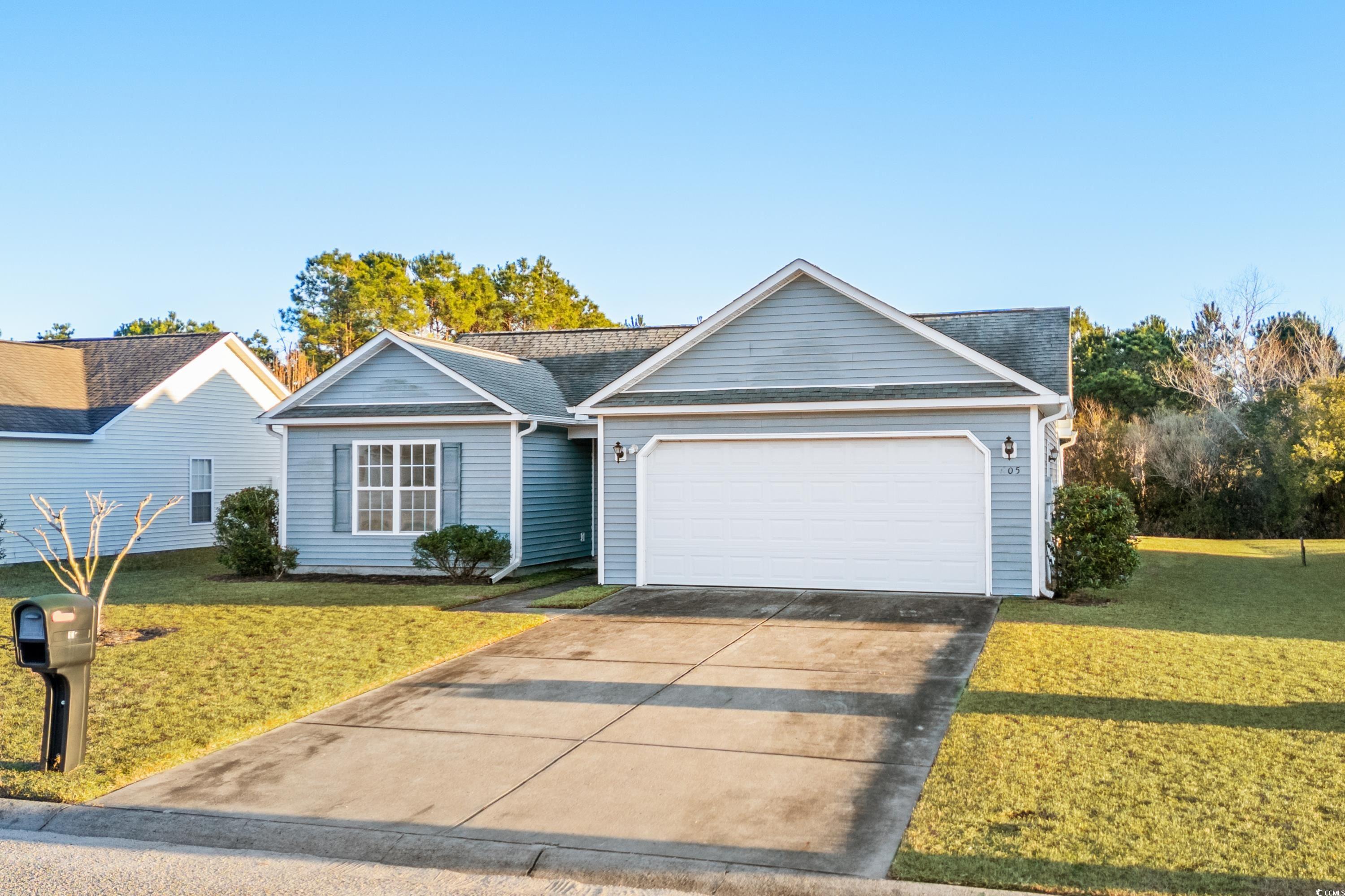 605 West Perry Road Myrtle Beach, SC 29579 - Photo 31 of 36 Single story home with a garage and a front yard