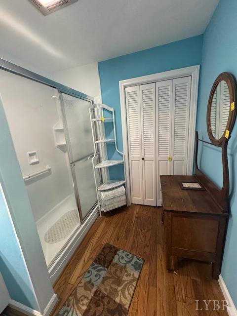 733 Morning Star Road Appomattox, VA 24522 - Photo 27 of 33 a room with wooden floor and furniture