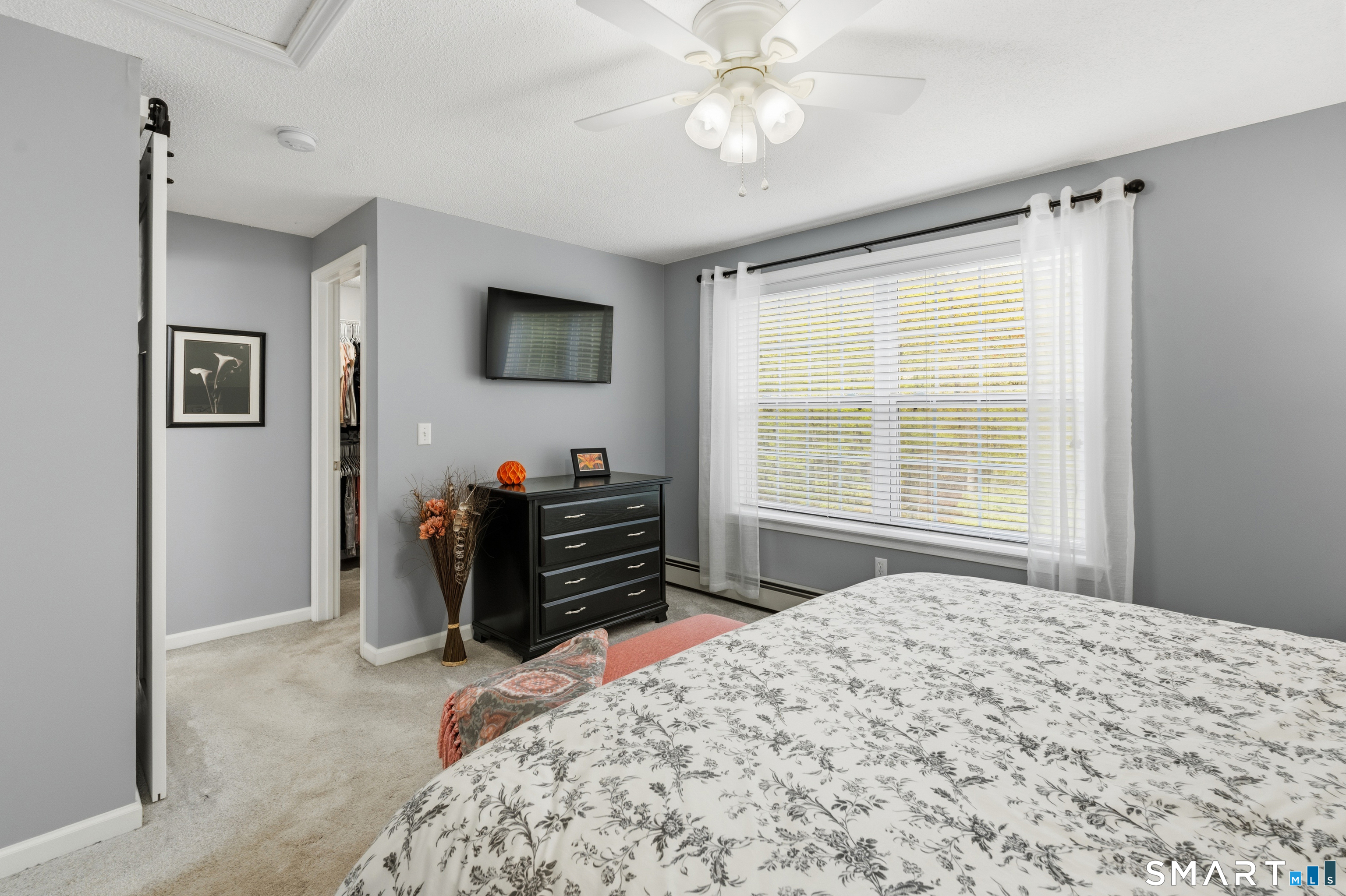 362 Turnpike Road Ashford, CT 06278 - Photo 26 of 40 a bedroom with a bed and a television