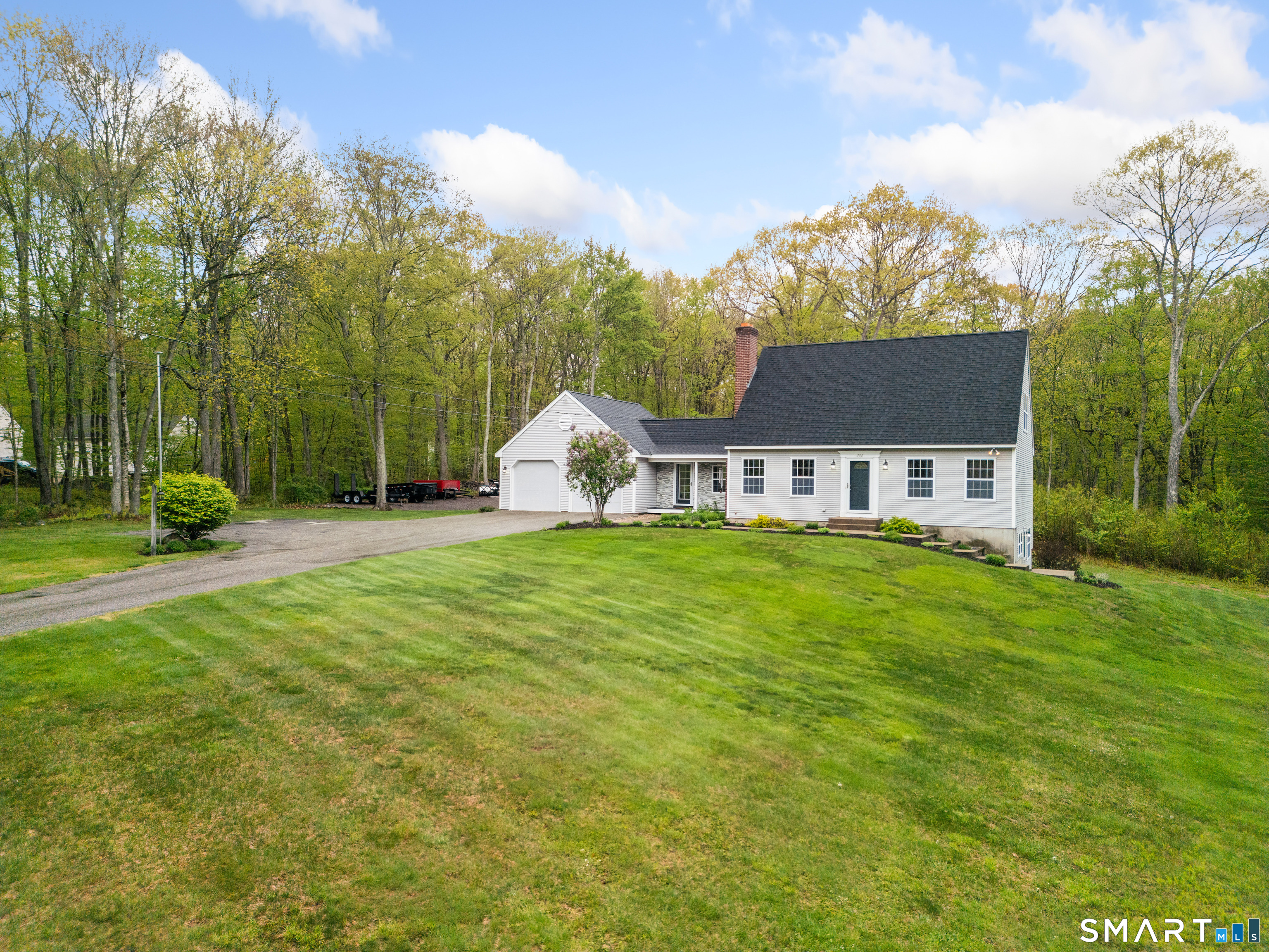 362 Turnpike Road Ashford, CT 06278 - Photo 3 of 40 a view of a house with a yard
