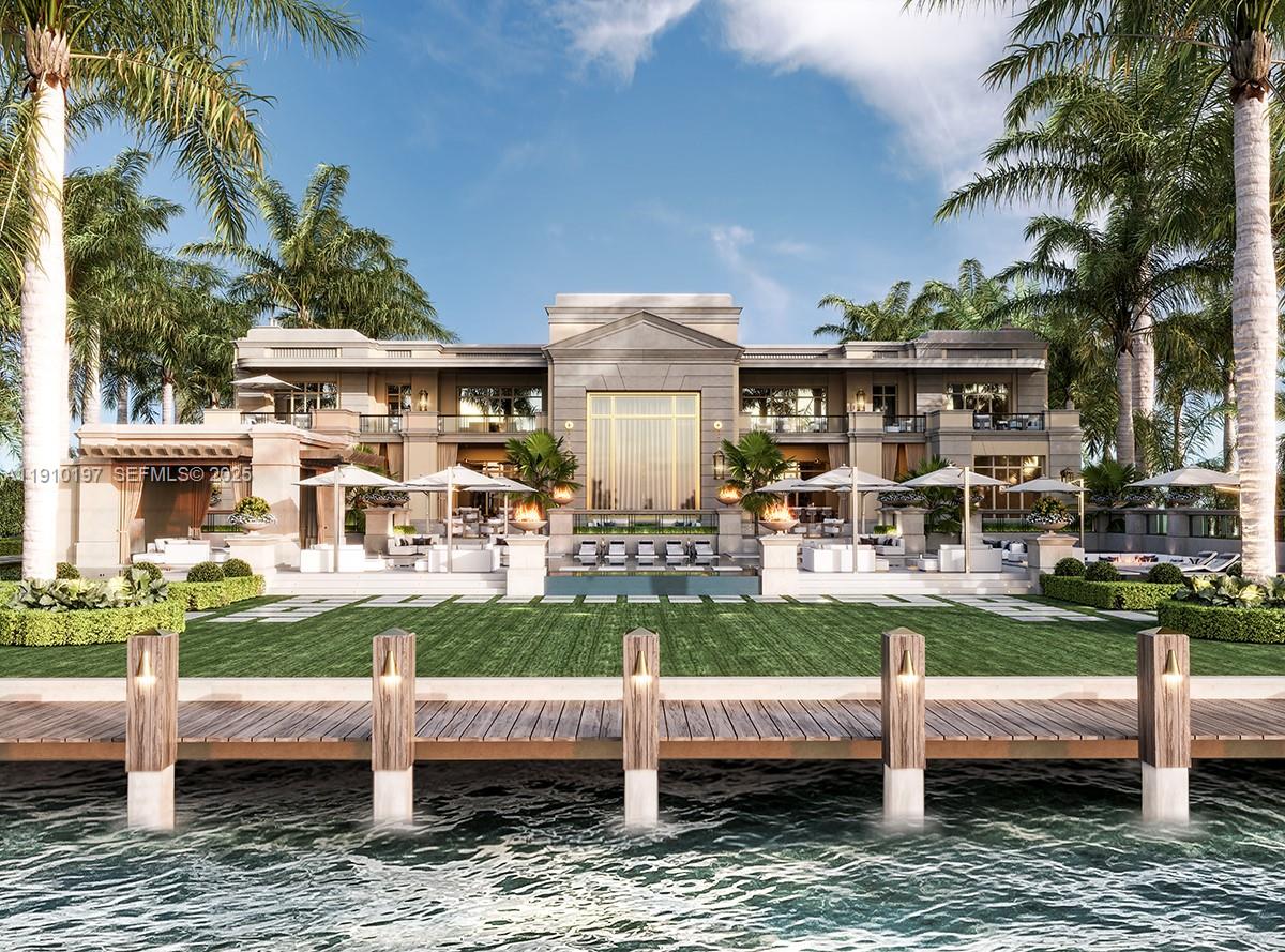7 Indian Creek Island Road Miami Beach, FL 33154 - Photo 1 of 24 a front view of a house with a yard
