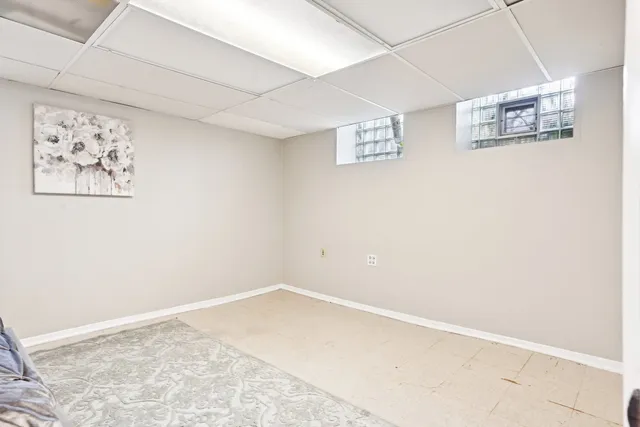 a balcony with wooden floor