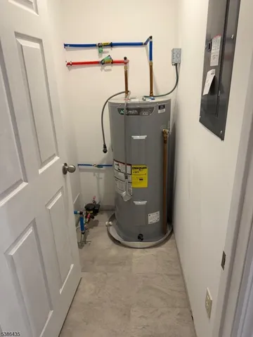 a view of water heater room