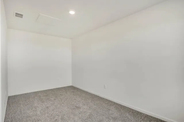 a view of empty room