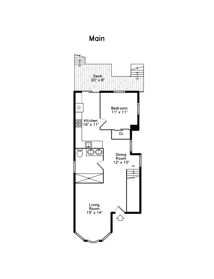 1723 West Pierce Avenue, Unit 1 Chicago, IL 60622 - Photo 23 of 24 a picture of a wall with a bench