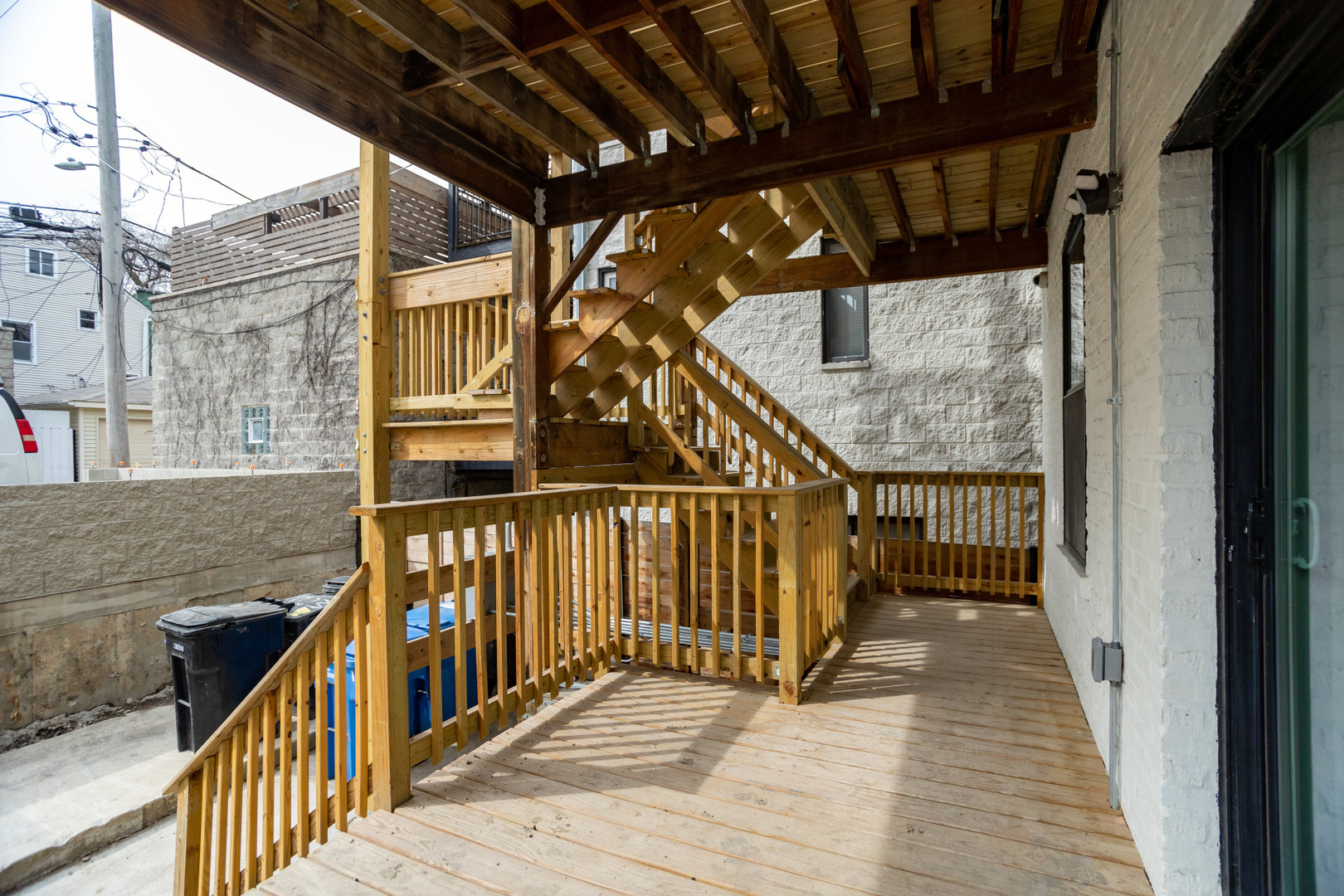 1723 West Pierce Avenue, Unit 1 Chicago, IL 60622 - Photo 9 of 24 a view of balcony with wooden floor