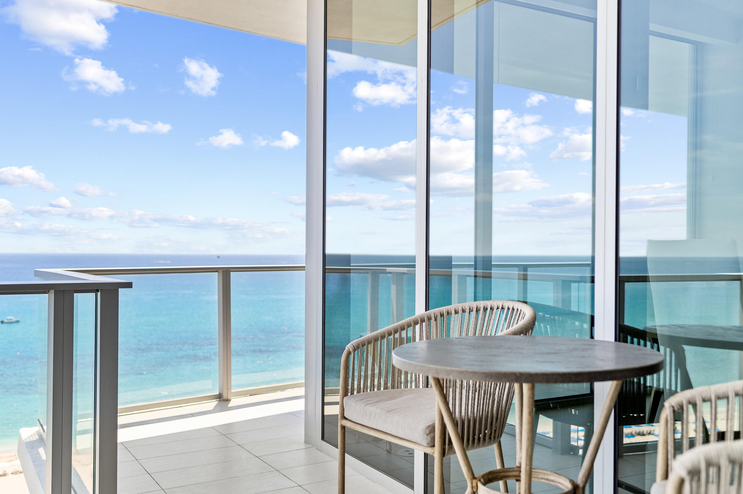 3100 North Ocean Drive, Unit 1103H Riviera Beach, FL 33404 - Photo 41 of 50 a view of a dining room with furniture window and outside view