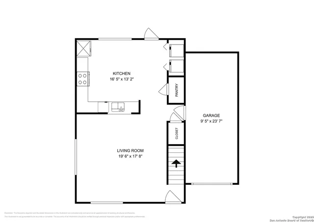 a picture of a floor plan