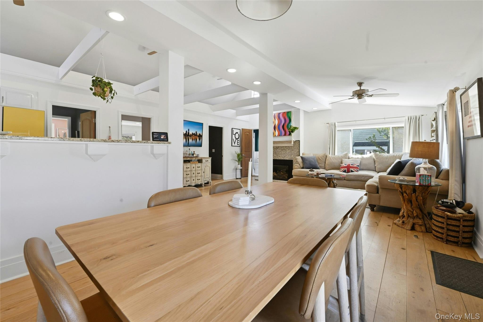 46 Beach Road Laurel, NY 11948 - Photo 6 of 24 a view of a dining room with furniture