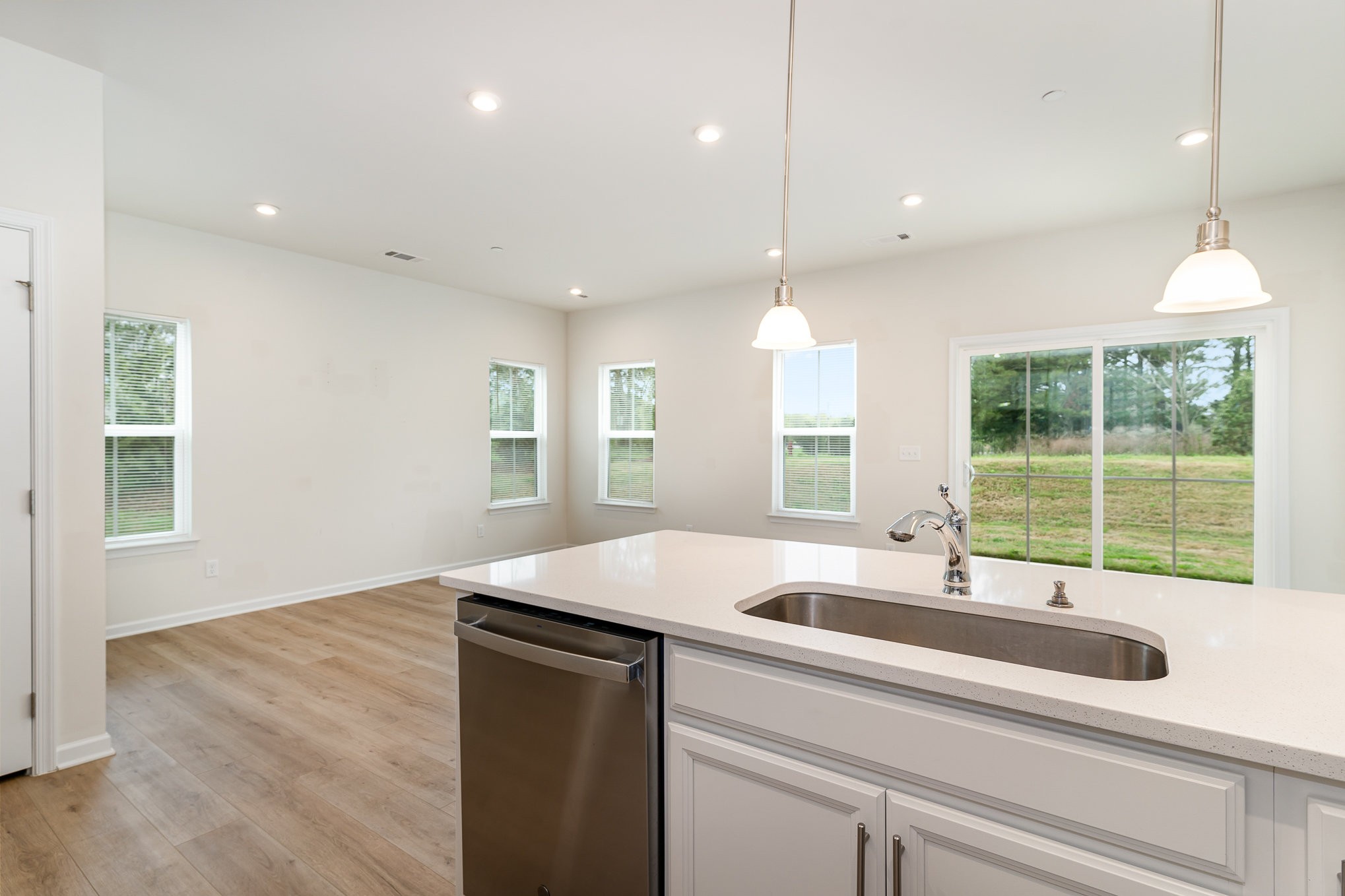 160 Keelon Gap Road Spring Hill, TN 37174 - Photo 12 of 32 a kitchen with a sink and large window