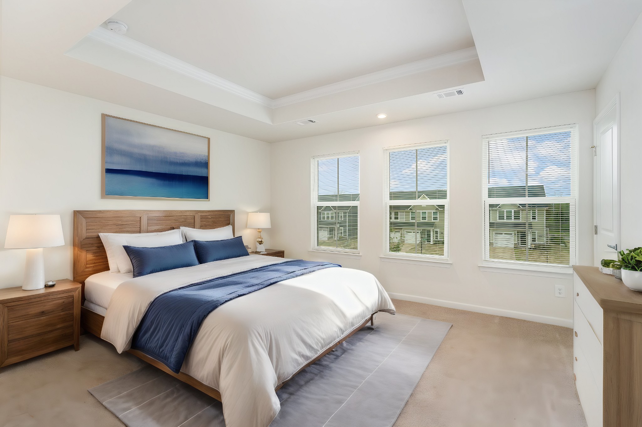 160 Keelon Gap Road Spring Hill, TN 37174 - Photo 8 of 32 a bedroom with bed and a flat screen tv