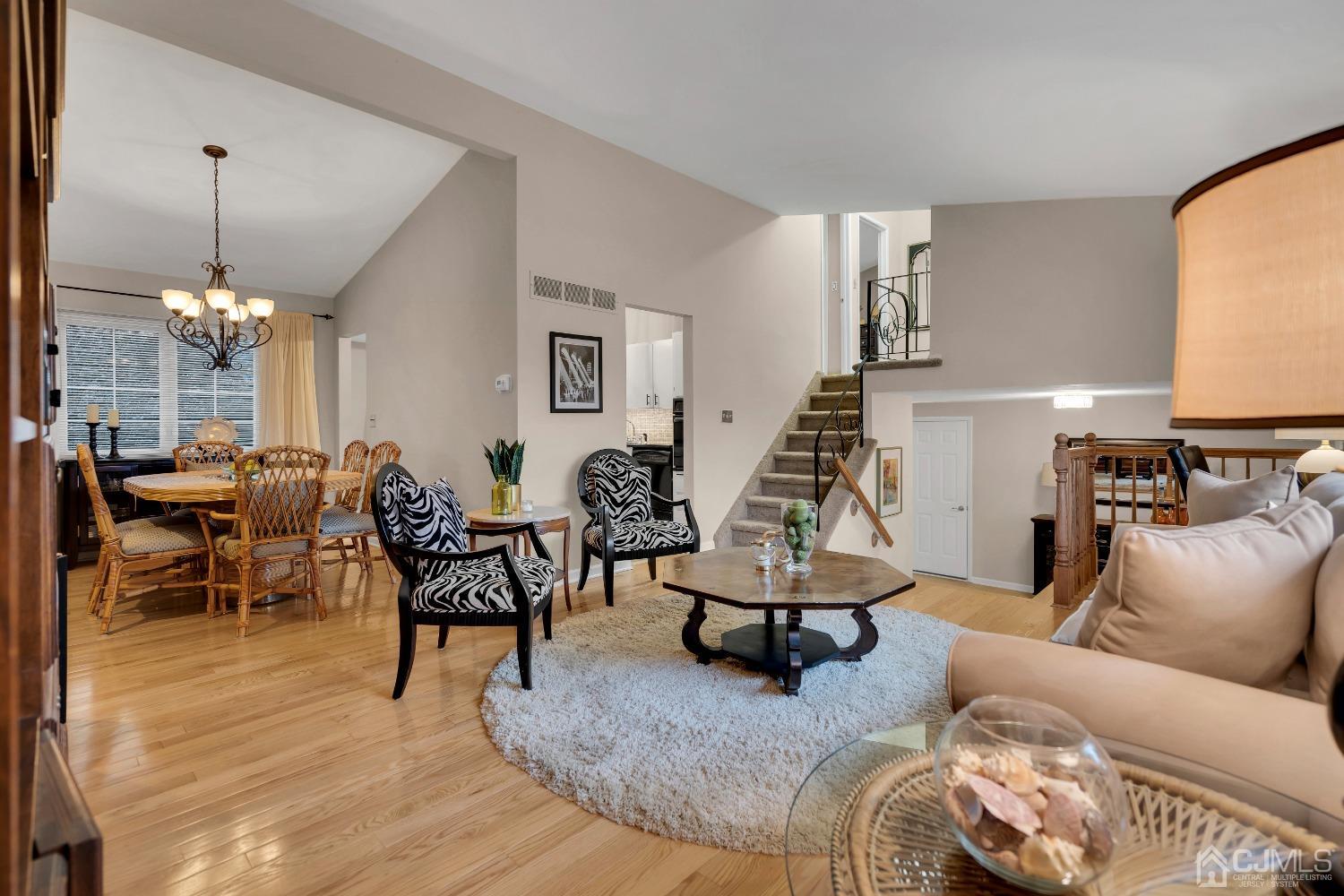 19 Calvin Court Old Bridge, NJ 08857 - Photo 10 of 25 a living room with furniture and wooden floor