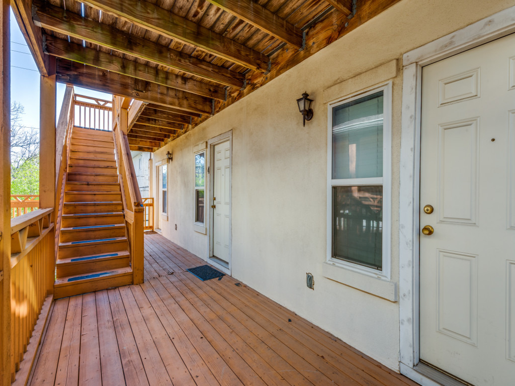 3007 Speedway, Unit 4 Austin, TX 78705 - Photo 24 of 25 a view of outdoor space and wooden floor