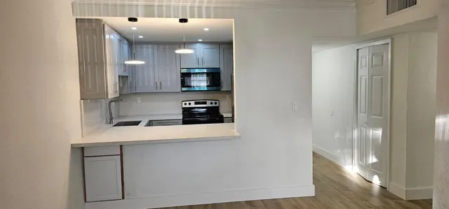 a close view of washer and dryer