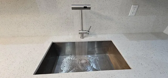 a view of a hall with wooden floor