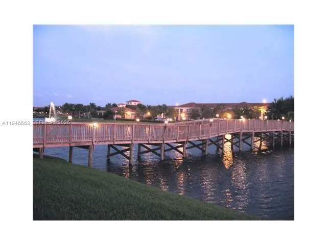 a view of a city with lawn chairs